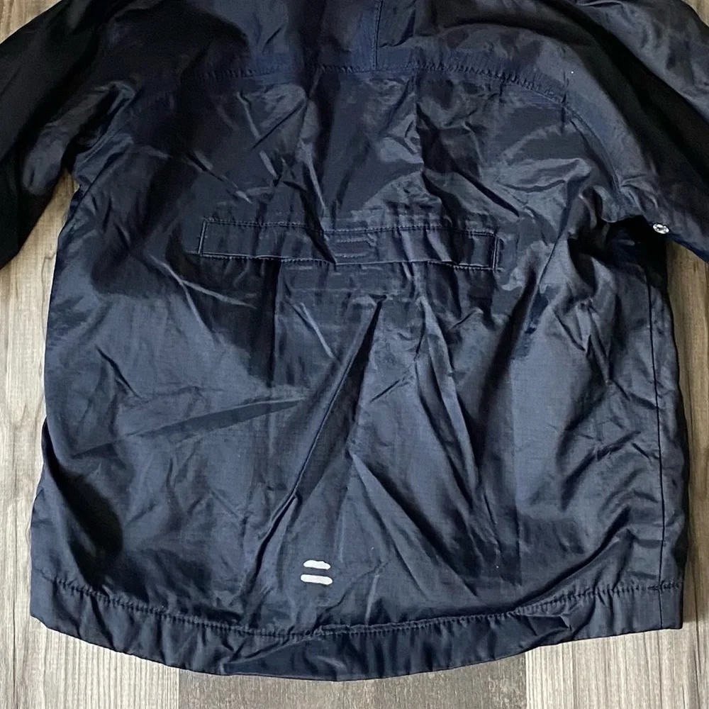 Lands End Navy Blue Hooded Jacket‎ 2T